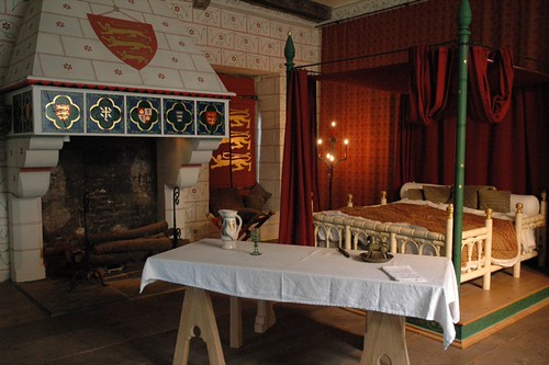 cozy bedroom in tower of london